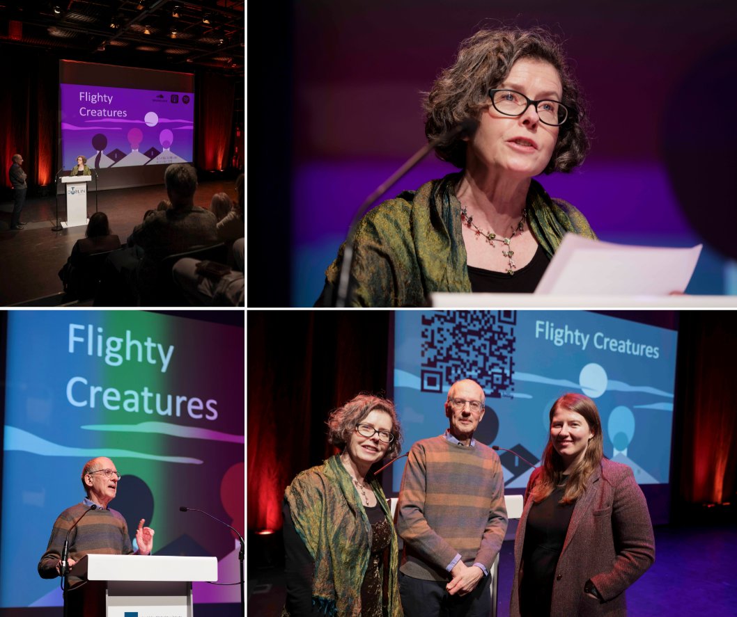 Last night, we celebrated the launch of Sylvia Cullen’s new podcast for Grangegorman Histories, featuring Honor Heffernan &amp; Philip Cohen.
🎧 Dive into the stories now: ria.ie/2025/02/26/fli…
#FlightyCreatures #GrangegormanHistories #PodcastLaunch #DublinHistory