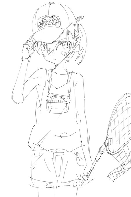 今日Vの娘と配信しててどうしても描きたくなった少年風かじる #かじるあーと 