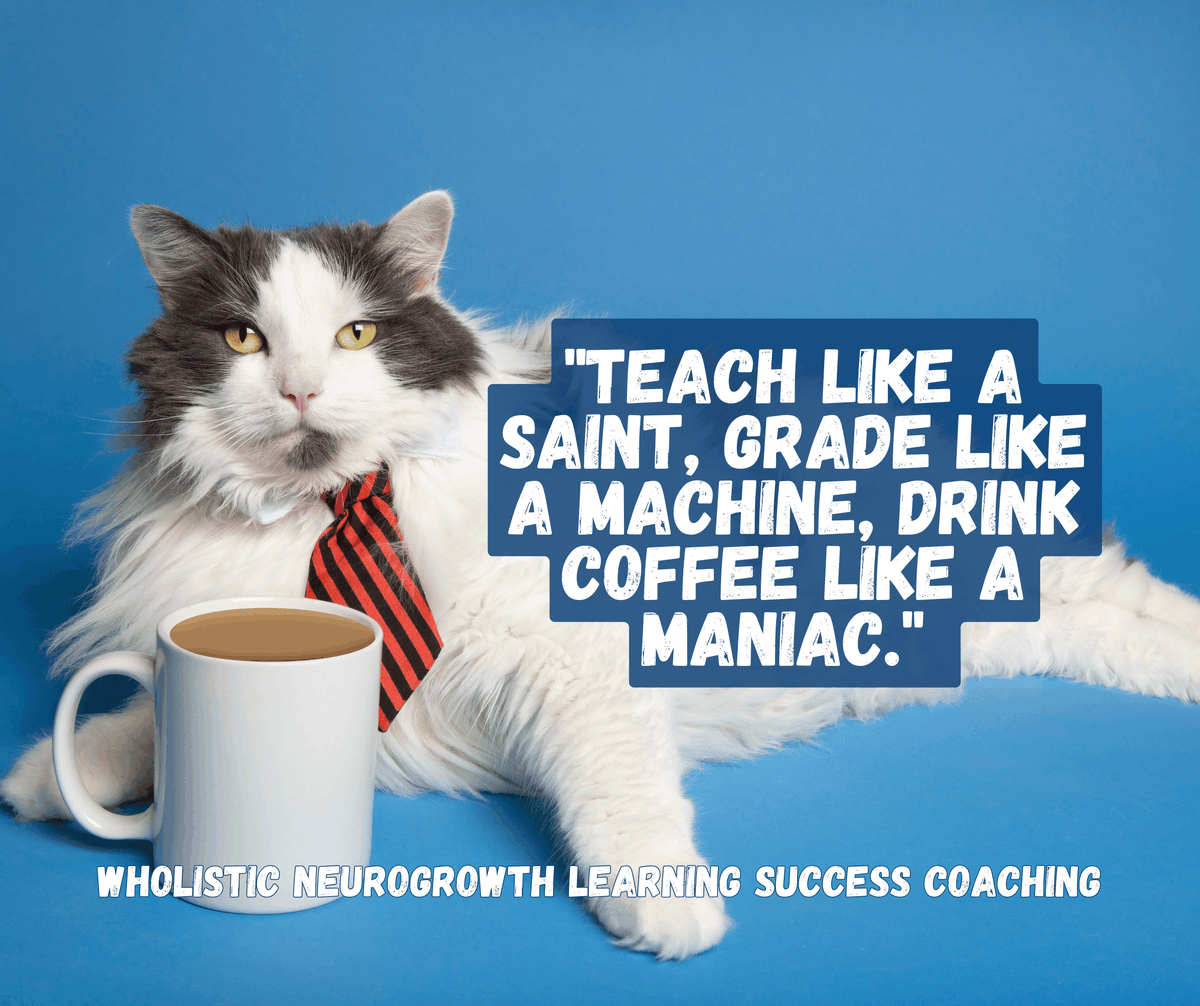 NeuroGrowthLSC's tweet image. Teach like a saint.

Grade like a machine.

Drink coffee like a maniac.

…And somehow still be expected to function. ☕😵‍💫

#TeacherLife #CaffeineRequired #GradingMachine