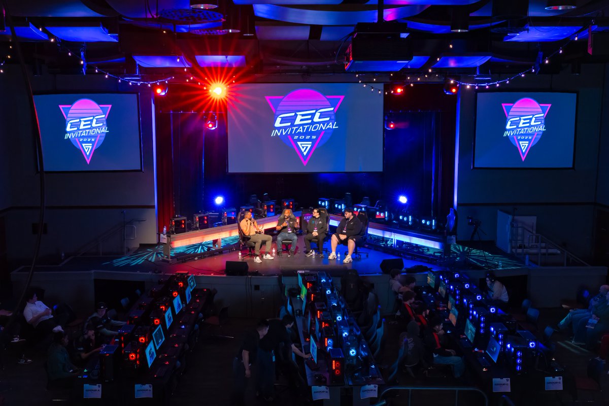 Nick Ottinger recently spoke at the CEC Invitational, sharing his journey into the eSports world and offering advice on how students can start their careers in the field!