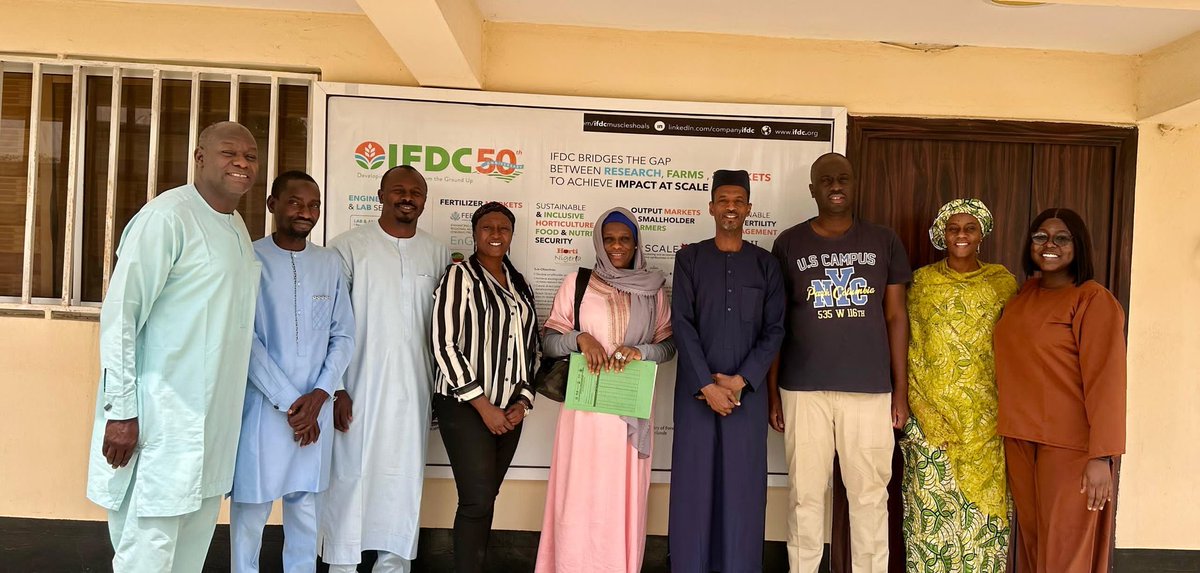 The SAPZ Nigeria Team, paid a courtesy visit to @IFDC Horti Nigeria office in Kano. The meeting centred on the productive partnership and Collaboration and market linkages.
<a href="/IFAD/">International Fund for Agricultural Development</a> <a href="/AfDB_Nigeria/">AfDB NIGERIA (RDNG)</a> <a href="/isdb_group/">IsDB Group</a>