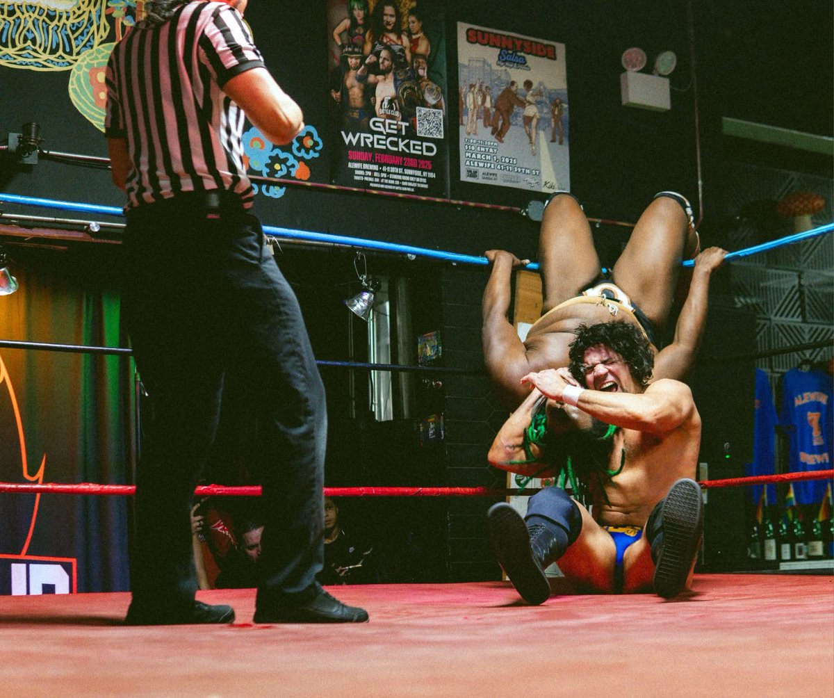 These pics from 02/23 <a href="/Battleclubpro/">Battle Club Pro</a> “Get Wrecked” go hard. 

Big respect to the always raw <a href="/IamDannyDarko/">ダニエル・ローマン</a> 📸

Pull up Sunday for 03/23 when BCP presents “Let’s Go” a full card of inter-gender wrestling <a href="/Alewife_Brewing/">Alewife Brewing</a> . 

We’re also celebrating 🎉 our new Federated Champions