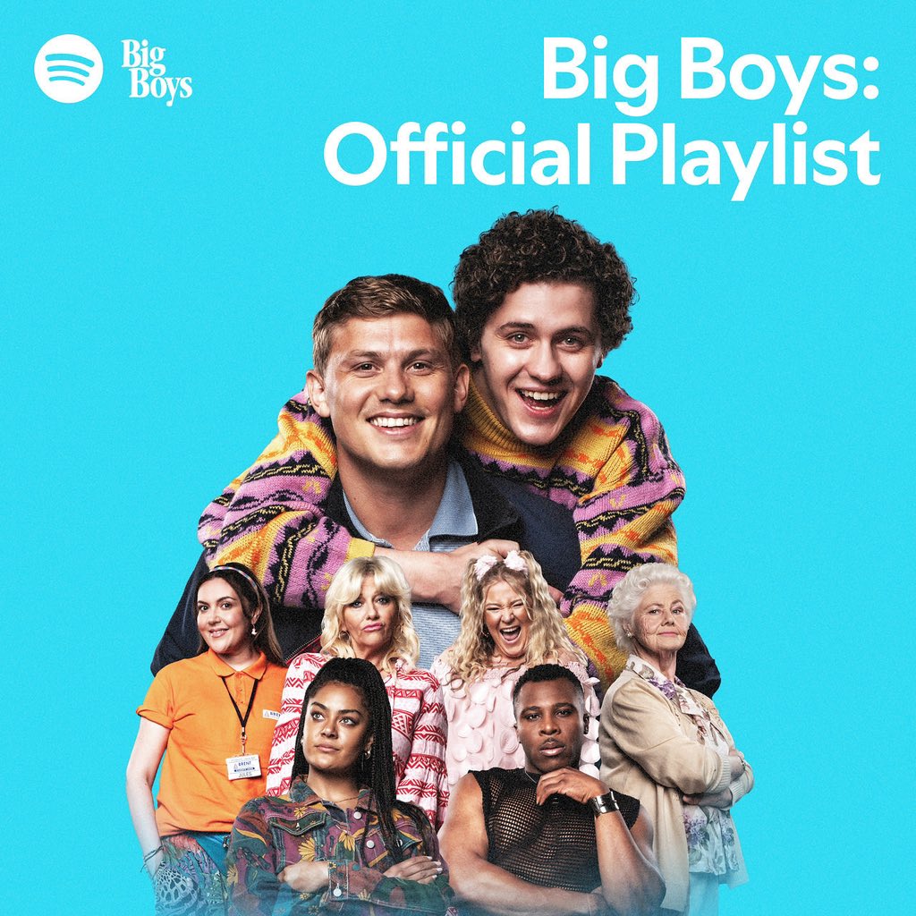 The final Big Boys s1-3 soundtrack playlist is out now <a href="/SpotifyUK/">Spotify UK & Ireland</a> 😘

open.spotify.com/playlist/37i9d…