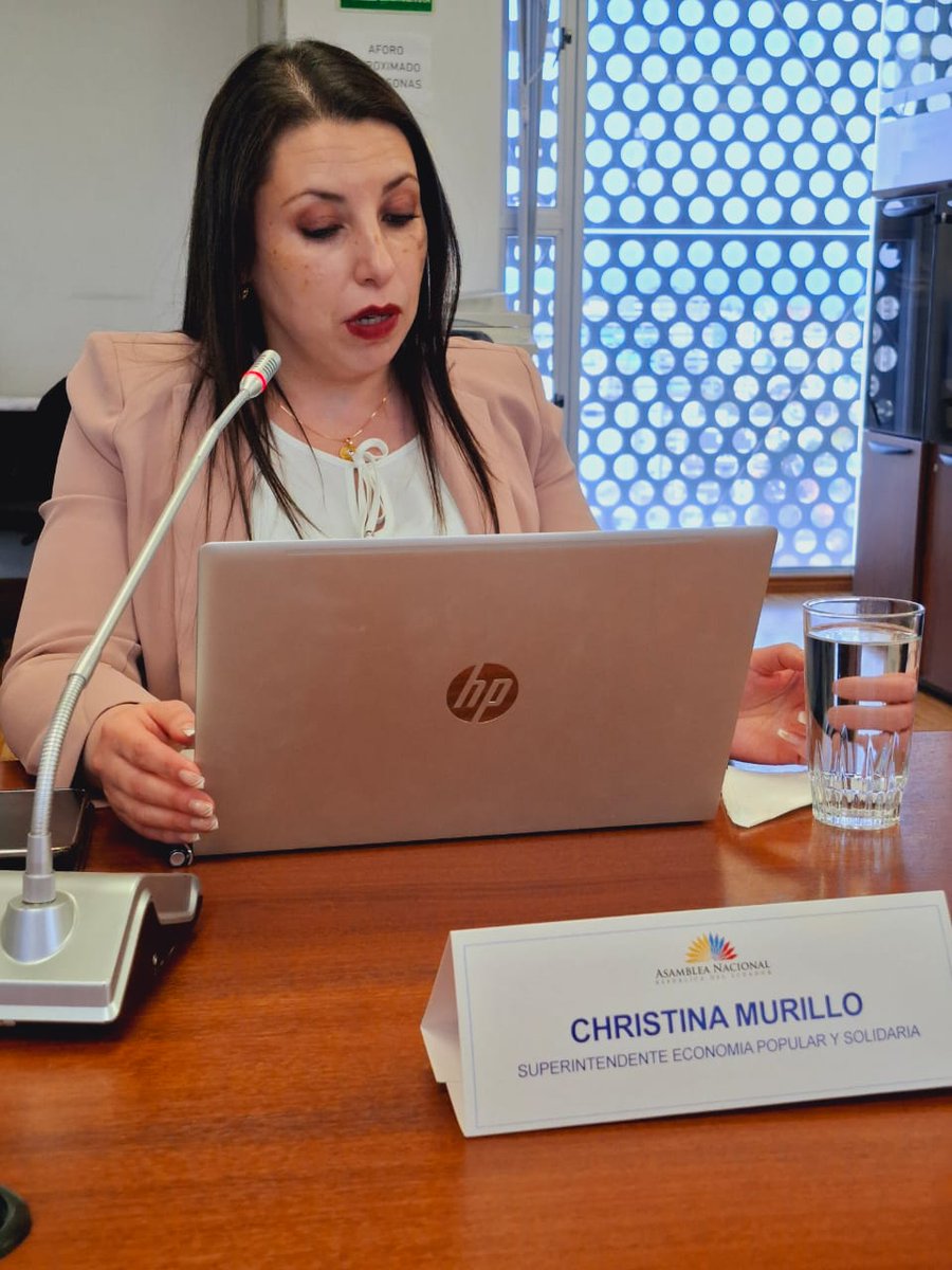 En mi calidad de Presidente de la Comisión Especializada Ocasional de Economía Popular y Solidaria de la Asamblea Nacional, recibimos a la titular de la Superintendencia de Economía Popular y Solidaria, para que proporcione información clara, completa y oficial en relación a los