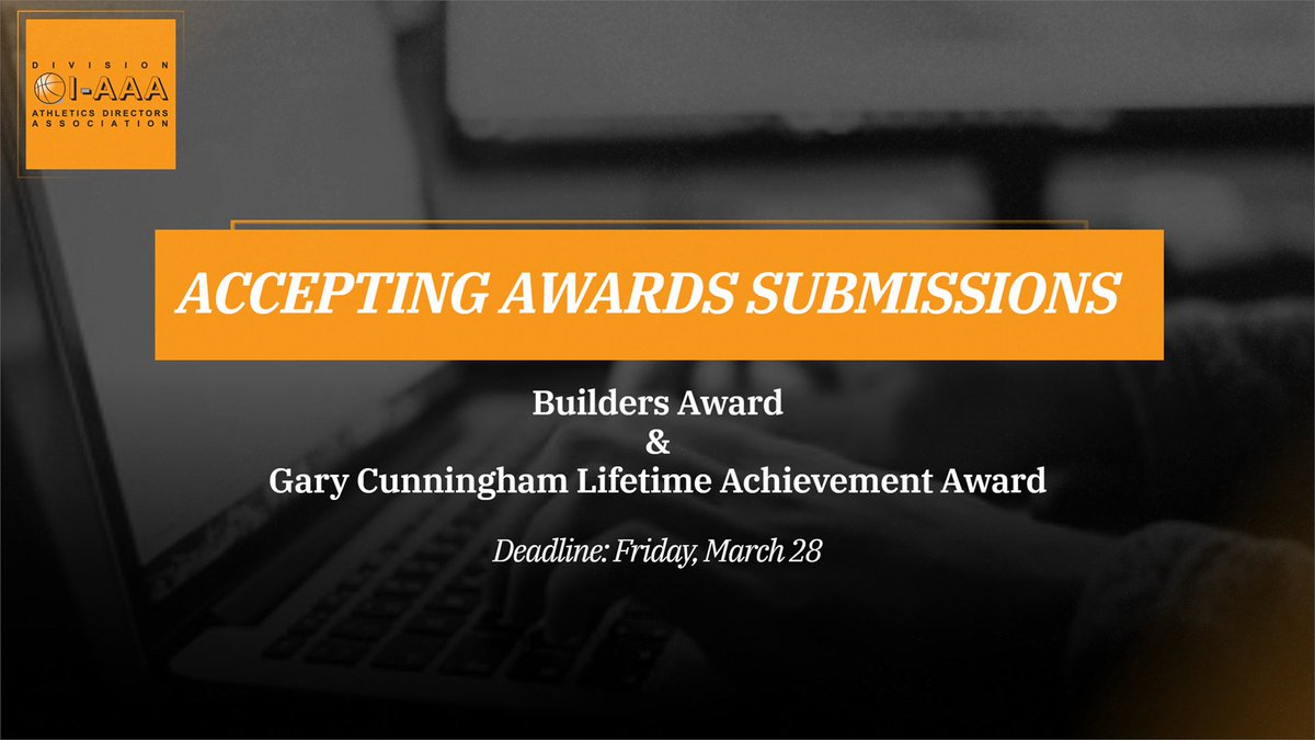 DI-AAA ADA is now accepting nominations for the Builders Award and Gary Cunningham Lifetime Achievement Award🏆For more information and how to apply, use the link ▶️ bit.ly/3Xn8DYZ