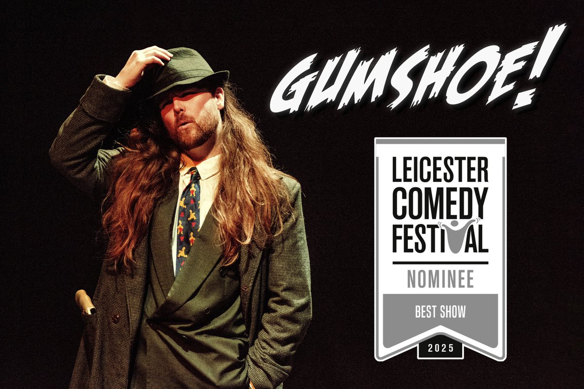 Christian Dart (@dartchristian) on Twitter photo BEST SHOW NOMINEEEEE?!?! 🔥🕵️♂️🤪
WHAT is going ON?! GUMSHOE! Has only gone and been nominated for BEST SHOW at the Leicester Comedy Festival! BEST FREAKING SHOW?!
I am absolutely over the flippin’ MOON with this news.
Thank you <a href="/LeicsComedyFest/">Leicester Comedy Festival</a> ❤️ BEST SHOW NOMINEEEEE?!?! 🔥🕵️♂️🤪
WHAT is going ON?! GUMSHOE! Has only gone and been nominated for BEST SHOW at the Leicester Comedy Festival! BEST FREAKING SHOW?!
I am absolutely over the flippin’ MOON with this news.
Thank you <a href="/LeicsComedyFest/">Leicester Comedy Festival</a> ❤️