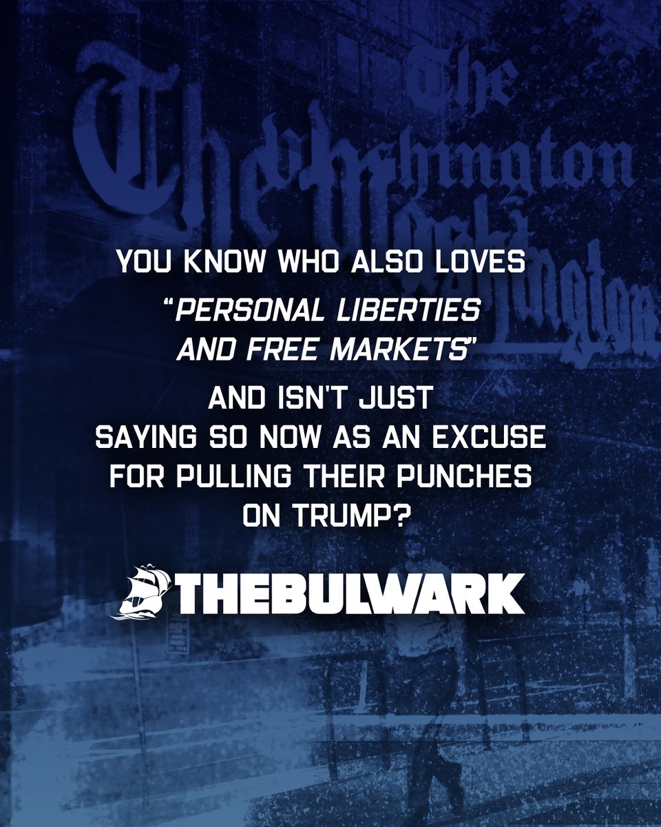 The Bulwark (@bulwarkonline) on Twitter photo If we want an independent media that isnβt the plaything of oligarchs, weβre going to have to build it, together. Come ride with us. Join the mission and subscribe: thebulwark.com/subscribe If we want an independent media that isnβt the plaything of oligarchs, weβre going to have to build it, together. Come ride with us. Join the mission and subscribe: thebulwark.com/subscribe