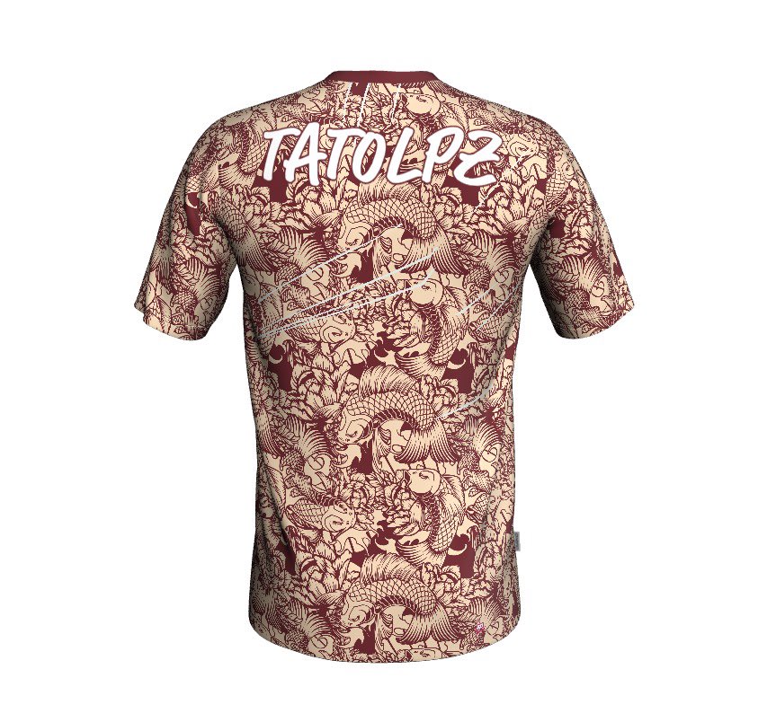 RTW_Esports's tweet photo. Os presentamos las nuevas equipaciones para el equipo de RTW ESPORTS, las carpas significan personas que crecen con coraje y son fuertes y perseverantes, características esenciales para ser un guerrero 🥷 #RTWES https://t.co/fM8n9hgsju