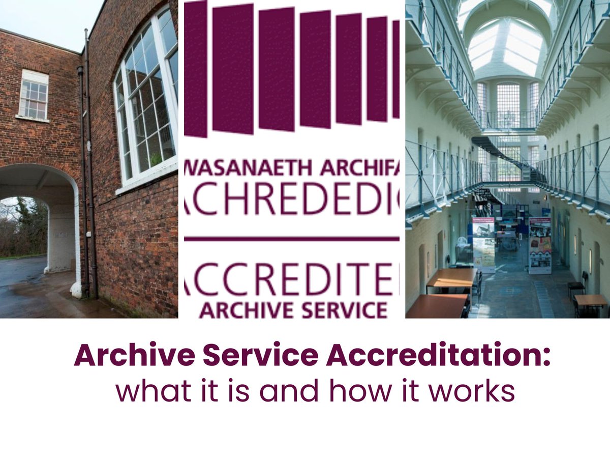 NEWA is an Accredited Archive Service, something we’re very proud of. But what is it? What does it mean and what did we have to do to get this award? Find out in our latest blog post. denbighshirearchives.wordpress.com/2025/02/27/arc…