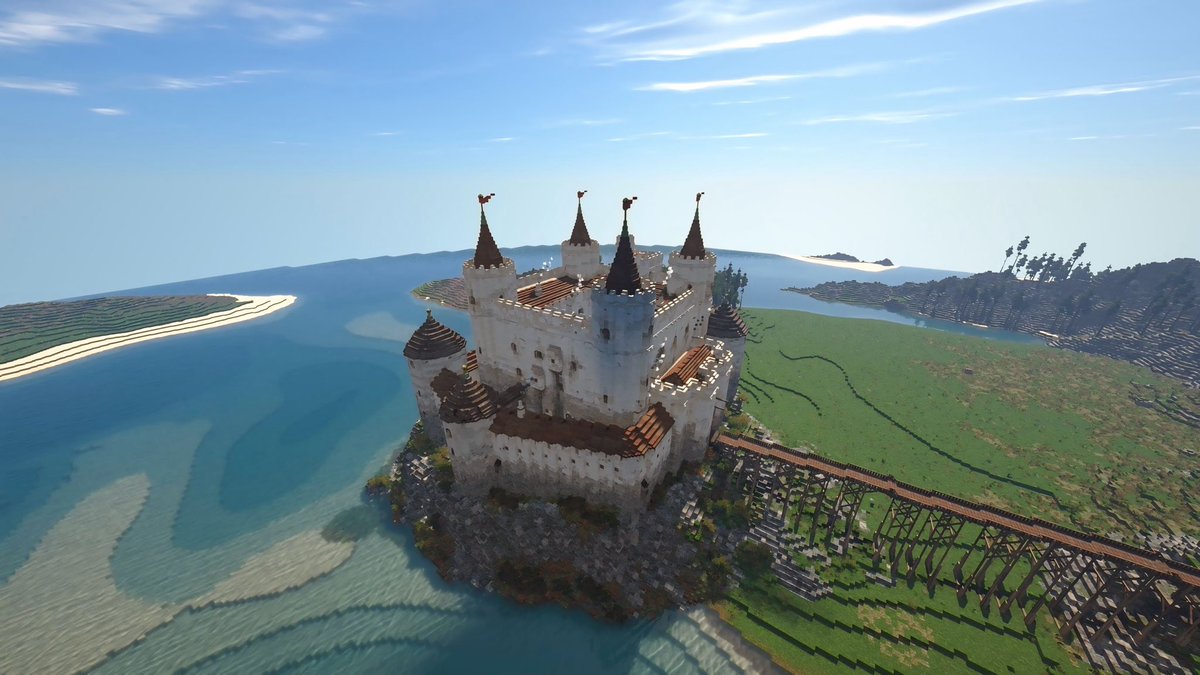 Melburke Castle is a new build now live on the YT channel please go and check it 😀 #medievalcastle  #minecraft  #conquestreforged #kingdomcomedeliverance2