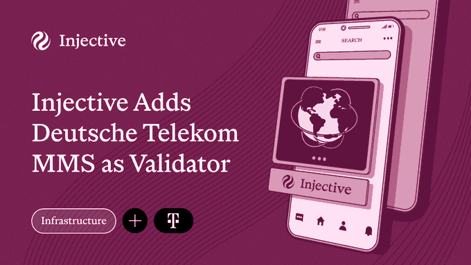AvaFrostChain's tweet image. Today, Deutsche Telekom MMS joins Injective's validator set.
This collaboration bridges traditional enterprise with blockchain tech, reinforcing Injective as the leading institutional-friendly Layer 1 network.
Here is why this is a big deal 👇