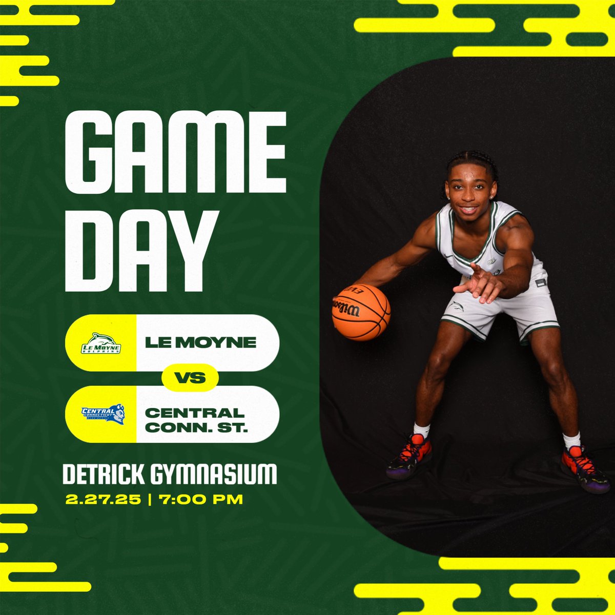 IT’S GAME DAY!!

🆚 Central Connecticut State University Blue Devils
🏟️ Detrick Gymnasium – New Britain, Conn.
⏰ 7:00 PM
📺 necfrontrow.com/game/12665
📊 ccsubluedevils.com/sports/mbkb/20…
📻foxsports1490.com
📜 lemoynedolphins.com/news/2025/2/27…
🐬 #PhinsUp