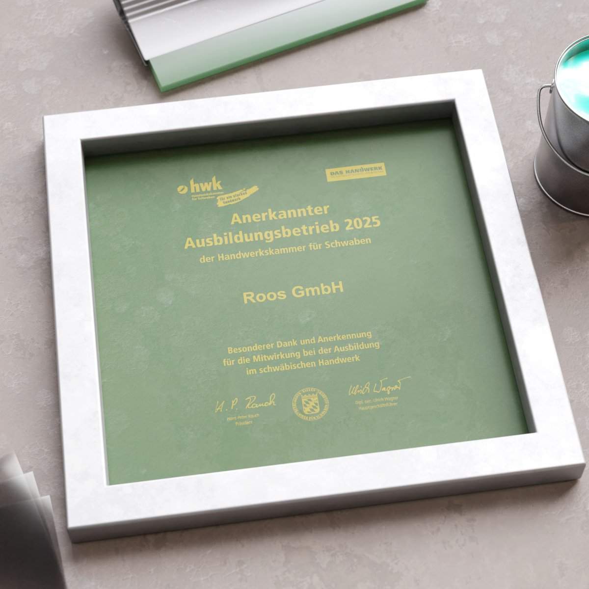 Die Roos GmbH wurde wieder als "Ausbildungsbetrieb des Jahres" ausgezeichnet! 🏆 Danke, HWKS. Diese Auszeichnung ist eine wunderbare Bestätigung für unseren kontinuierlichen Einsatz in der Ausbildung junger Talente. Mehr Infos: roos.gmbh
#RoosGmbH #Ausbildung