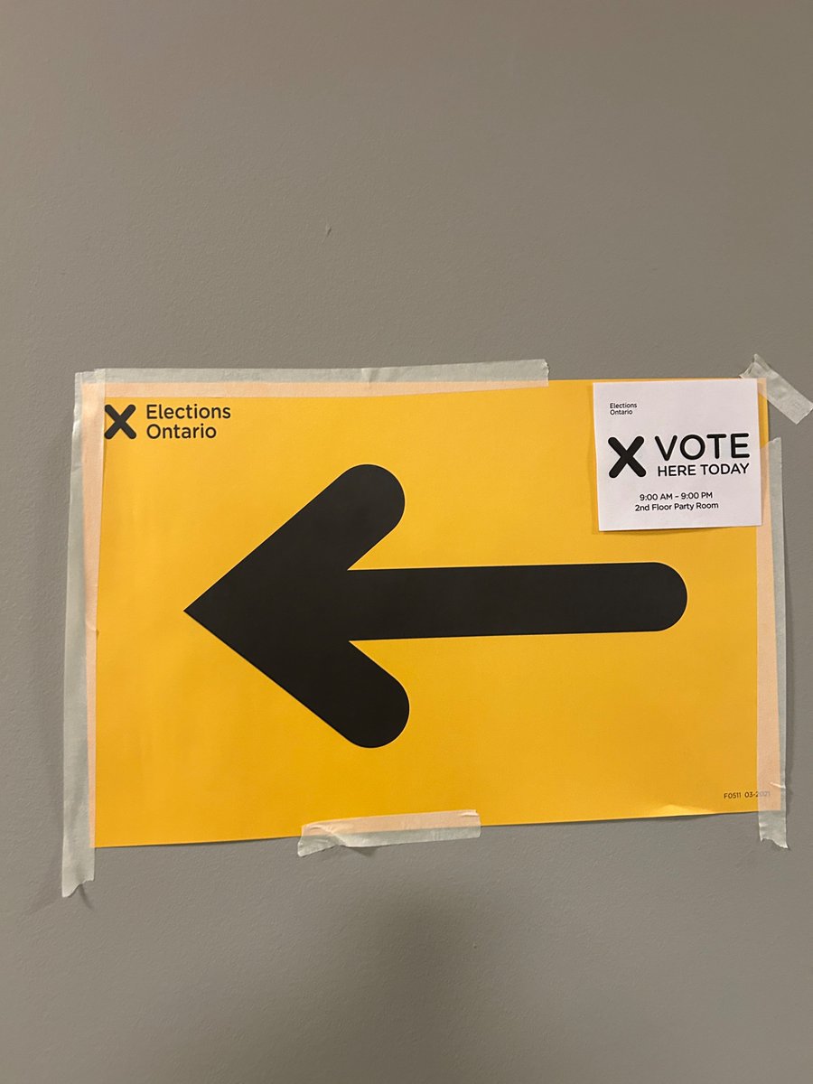 Lucked out and got to vote in my building! Took only 5 min. 

#Vote