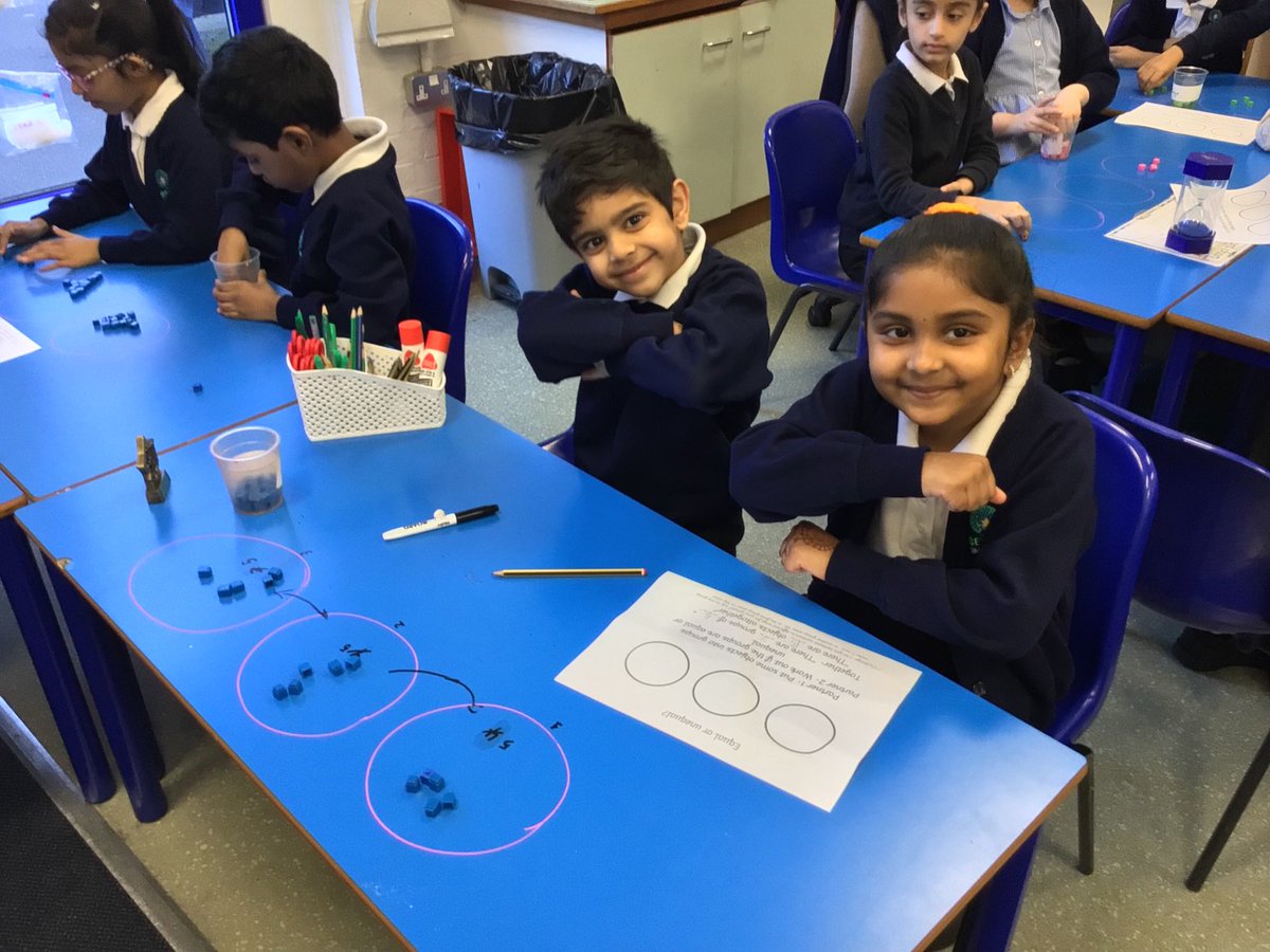 Year 2 have been very busy in maths this week learning about making equal groups. Excellent #teamwork and great #confidence shown from all the children. You always make me proud! ⁦<a href="/AbbeyMead_TMET/">Abbey Mead Primary Academy</a>⁩ ⁦<a href="/AbbeyMead_Maths/">Abbey Mead Maths</a>⁩