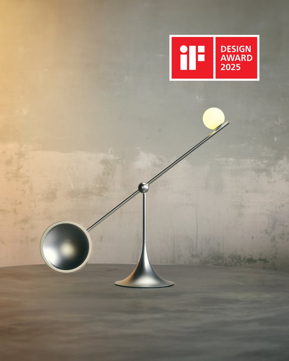 We're honored to announce that our Ovo desk lamp has won the prestigious iF DESIGN AWARD 2025! This interactive lamp transitions between task and ambient lighting with a simple tilt.

Read more at hellolumio.com/blogs/news/ovo…

#ifdesignaward #ifdesignaward2025 #lumio #hellolumio