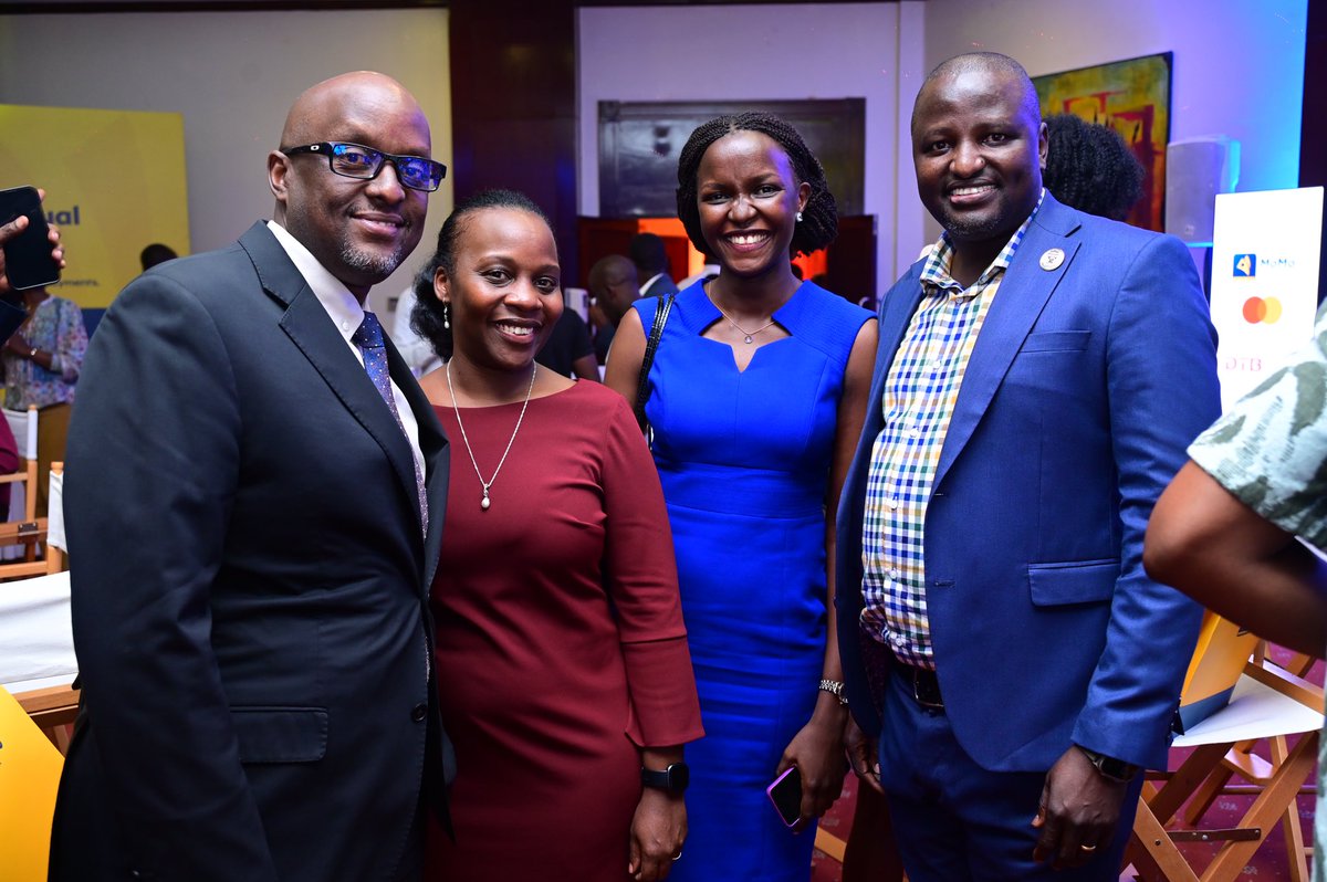A moment to remember.

Our CEO, <a href="/yego_richard/">Richard Yego</a> , and GM for Corporate Services, <a href="/dkakonge/">Dennis Kakonge</a> pose for a photo with our guests at the official launch of the #VirtualCardByMoMo an innovation set to transform online payments. #DoMoreWithMoMo