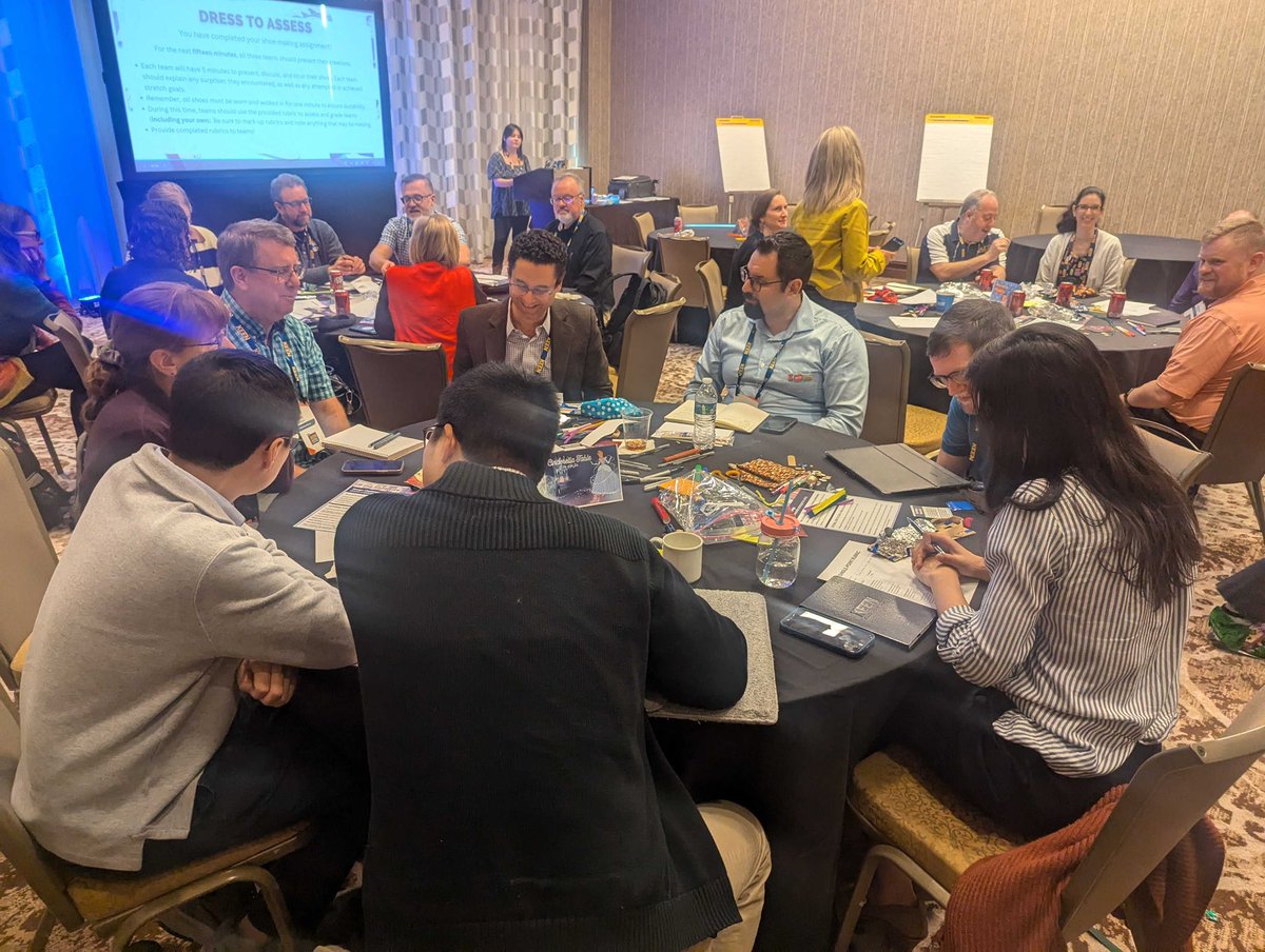 aps_unc's tweet image. Anna Engelke & Cameron McClellan ran a workshop at KEEN nat’l conference demonstrating cognitive challenges students face when encountering design failure, underscoring how pass/fail rubrics fail to capture the value of iteration & problem-solving. Story: bit.ly/4ifPAYH