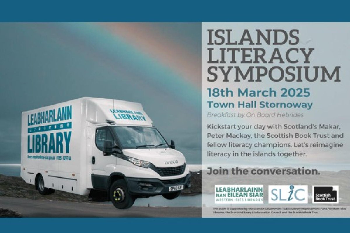 Western Isles Libraries Host Literacy Symposium

Western Isles Libraries is hosting an Islands Literacy Symposium with Scotland’s Makar, Peter Mackay.

cne-siar.gov.uk/news/2025/west…