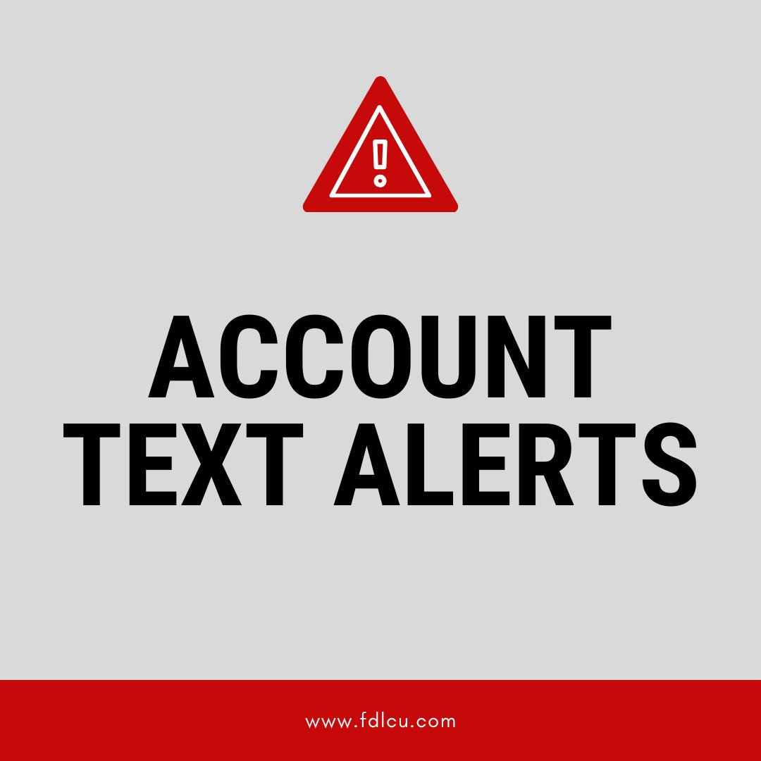 A software error is preventing Account Text Alerts from being sent. We are working to have this issue corrected as soon as possible. If you are expecting deposits or debits to post, please log into online banking to view them. We apologize for the inconvenience.
