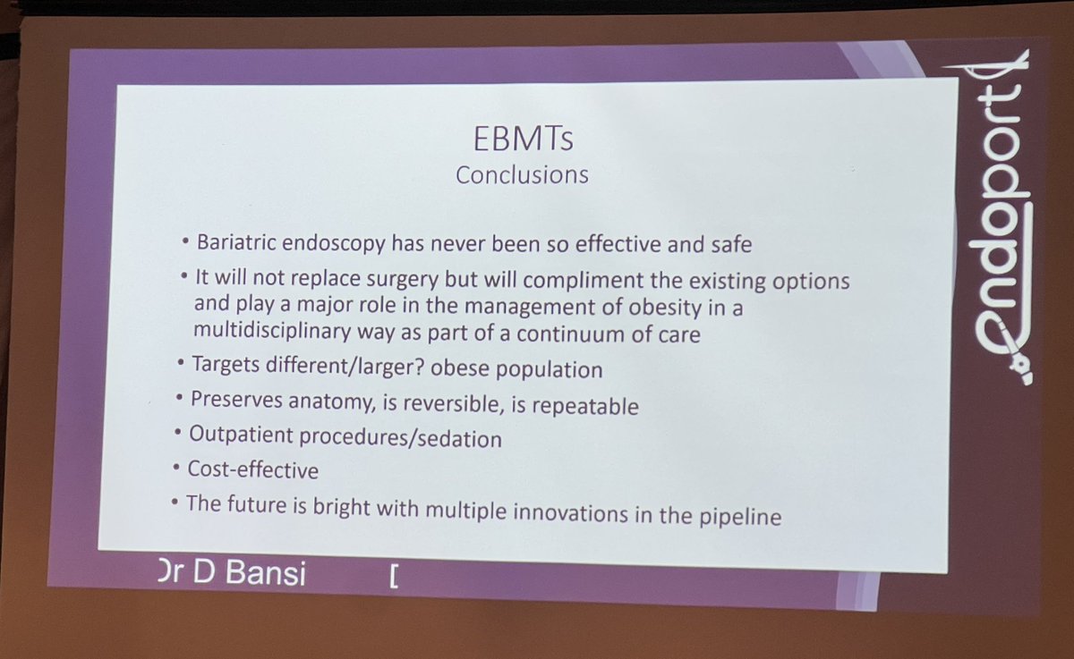 Dr. Bansi champions ESG for bariatric patients, urging adoption in clinical practice. 

Outlines obstacles, solutions, and cost-effectiveness. 

A compelling case for sustainable healthcare

#Endoport25 <a href="/anjan_dhar6/">Anjan Dhar</a> <a href="/Srisha_Hebbar/">Srisha Hebbar</a> <a href="/smkahlon/">Sajjad Mahmood</a> <a href="/SimonMEverett/">Simon Everett</a> <a href="/SigKat3/">Katie Siggens</a>