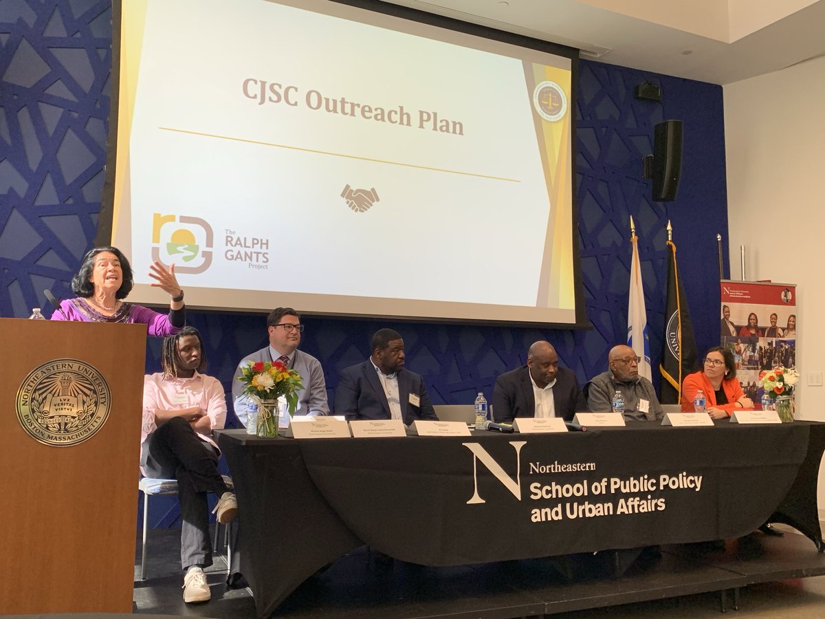 Dr. Alicia Sasser Modestino (@sassermodestino) on Twitter photo <a href="/C2CImpact_NU/">C2C Impact Engine at Northeastern University</a> scholar Deb Ramirez kicks off our 2nd panel of the day talking about how her research has led to the creation of 18 Community Justife Supports Centers across MA to build the jail to jobs pipeline and reduce recidivism #EvidenceBasedPolicy
<a href="/NU_SCCJ/">Northeastern Criminology & Criminal Justice</a> <a href="/C2CImpact_NU/">C2C Impact Engine at Northeastern University</a> scholar Deb Ramirez kicks off our 2nd panel of the day talking about how her research has led to the creation of 18 Community Justife Supports Centers across MA to build the jail to jobs pipeline and reduce recidivism #EvidenceBasedPolicy
<a href="/NU_SCCJ/">Northeastern Criminology & Criminal Justice</a>