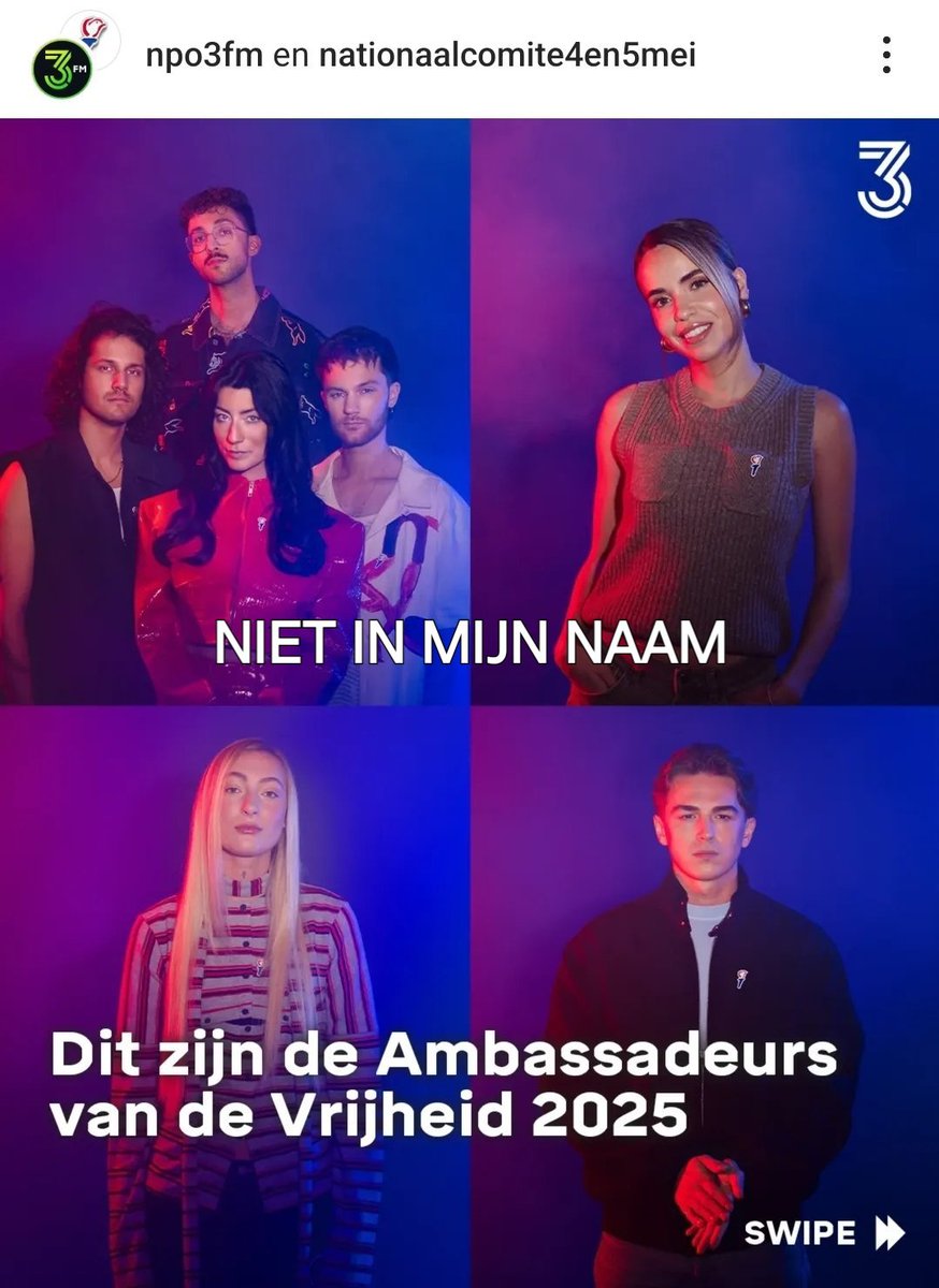 We kunnen de 4 mei herdenking maar beter afschaffen met al die Jodenhaters er in.
Het is een regelrechte schande en het wordt meteen duidelijk hoe de staat van dit land is.
#nietinmijnnaam