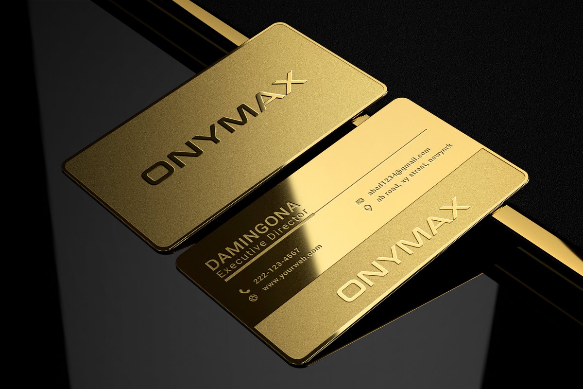 gias_uddinn's tweet image. Elevate Your First Impression with Luxury Metal Cards! Make Your Brand Unforgettable! 
#LuxuryBusinessCards #MetalBusinessCard #LaserCutDesign #EngravedCards #BusinessCardDesign #PremiumBranding #ModernElegance #CustomCards #LuxuryBranding #VIPBusinessCard #MinimalistDesign