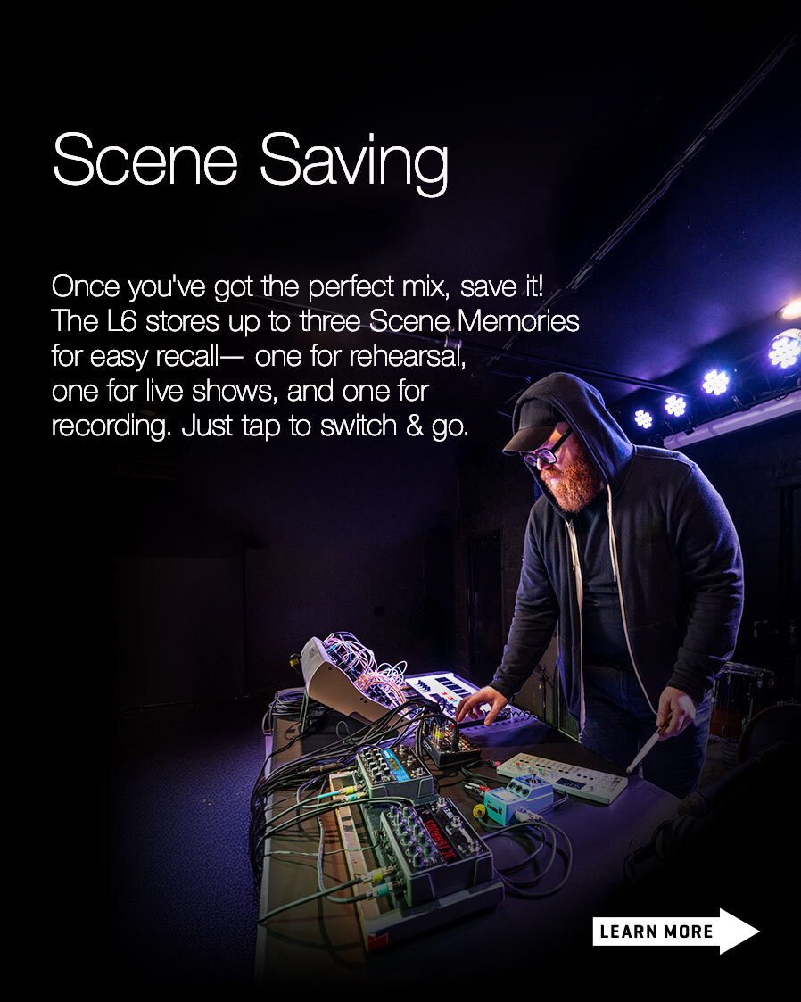ZoomSoundLab's tweet image. Pro Tip: Save custom mixes with the Scene Saving feature on the LiveTrak L6. 🔊

#zoomsoundlab #audiorecorder #zoomprotips