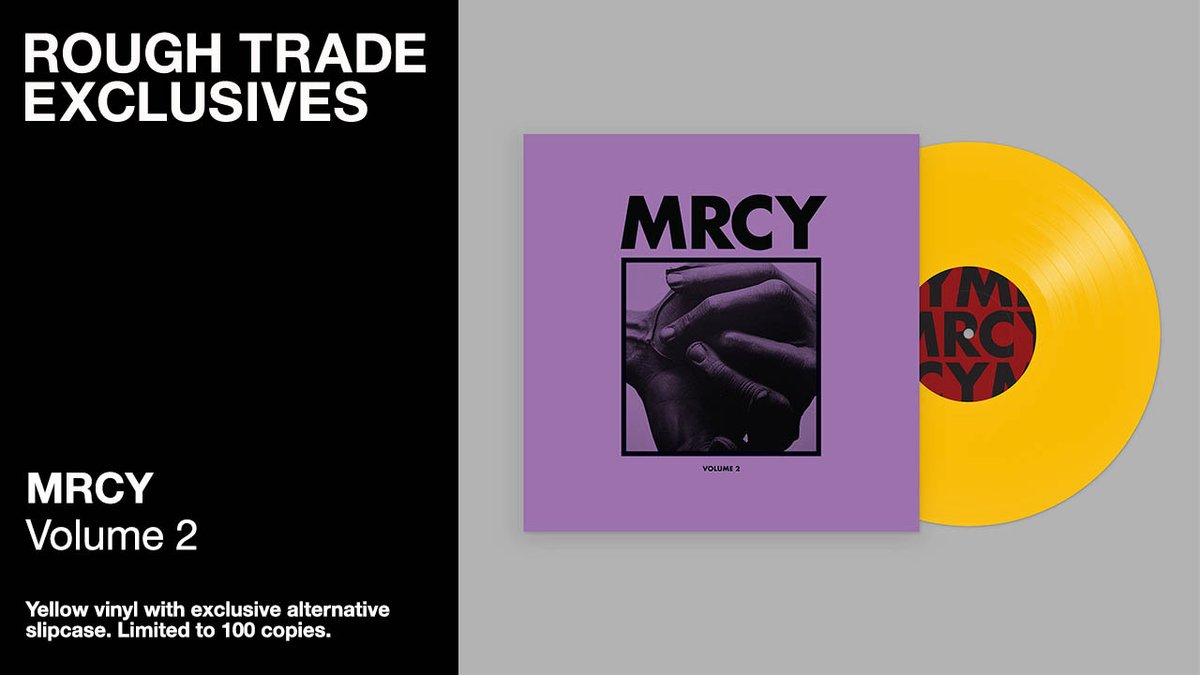 Rough Trade (@roughtrade) on Twitter photo EXCLUSIVE
Pre-order 'Volume 2' by <a href="/mrcymrcymrcy/">mrcy.mrcy.mrcy</a> on yellow vinyl with Rough Trade Exclusive hand-numbered alternative sleeve slipcase. 100 only.
roughtrade.com/product/mrcy/v…
#RTOnTheRise
<a href="/DeadOceans/">Dead Oceans</a> EXCLUSIVE
Pre-order 'Volume 2' by <a href="/mrcymrcymrcy/">mrcy.mrcy.mrcy</a> on yellow vinyl with Rough Trade Exclusive hand-numbered alternative sleeve slipcase. 100 only.
roughtrade.com/product/mrcy/v…
#RTOnTheRise
<a href="/DeadOceans/">Dead Oceans</a>