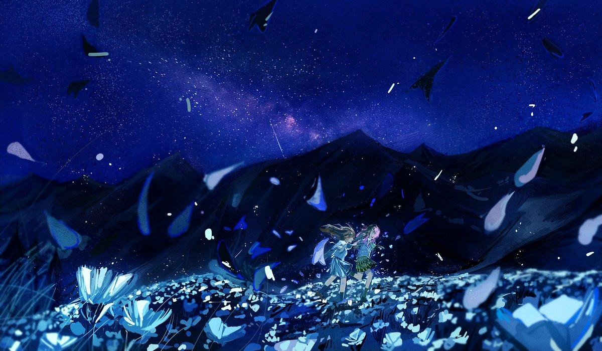 #ansy #あのそよ 
向夜晚奔去