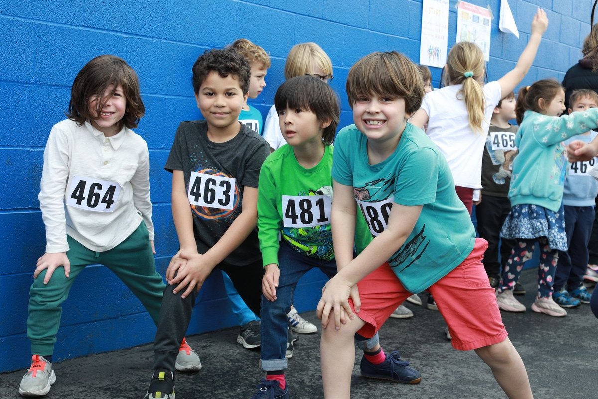 The big day is finally here! Tune in to our YouTube channel for triple coverage (Preschool-Lower School-Middle School) of the EB Move-A-Thon between 9:30am and 11:50am today! bit.ly/4gVRr3T #EBMoveAThon