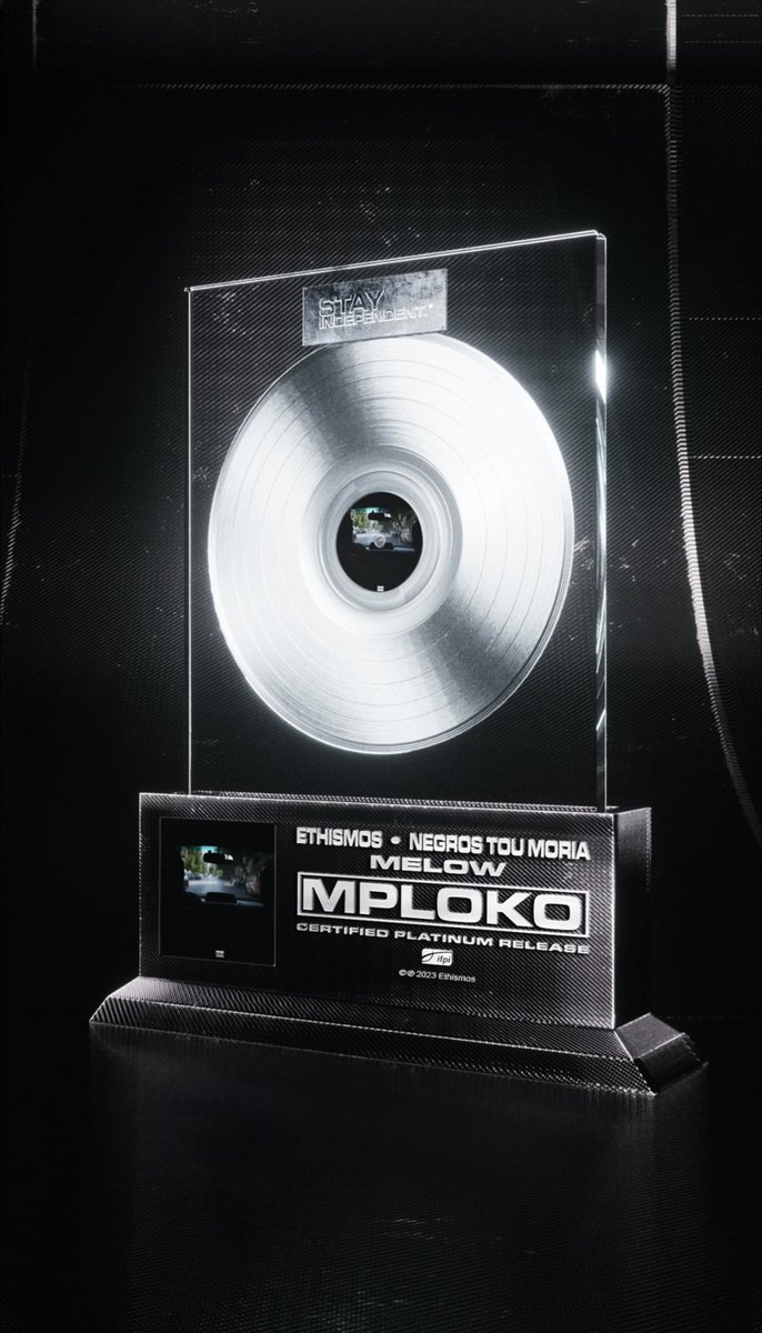L_ProfessorGR's tweet photo. Executive Production, Recorded and Mixed by @L_ProfessorGR .
These certifications are not just rewards, they're a testament to the power of creativity, dedication, and the amazing community that fuels this industry.

Looking ahead, the focus remains on pushing boundaries, empowering artists, and shaping the future of music.