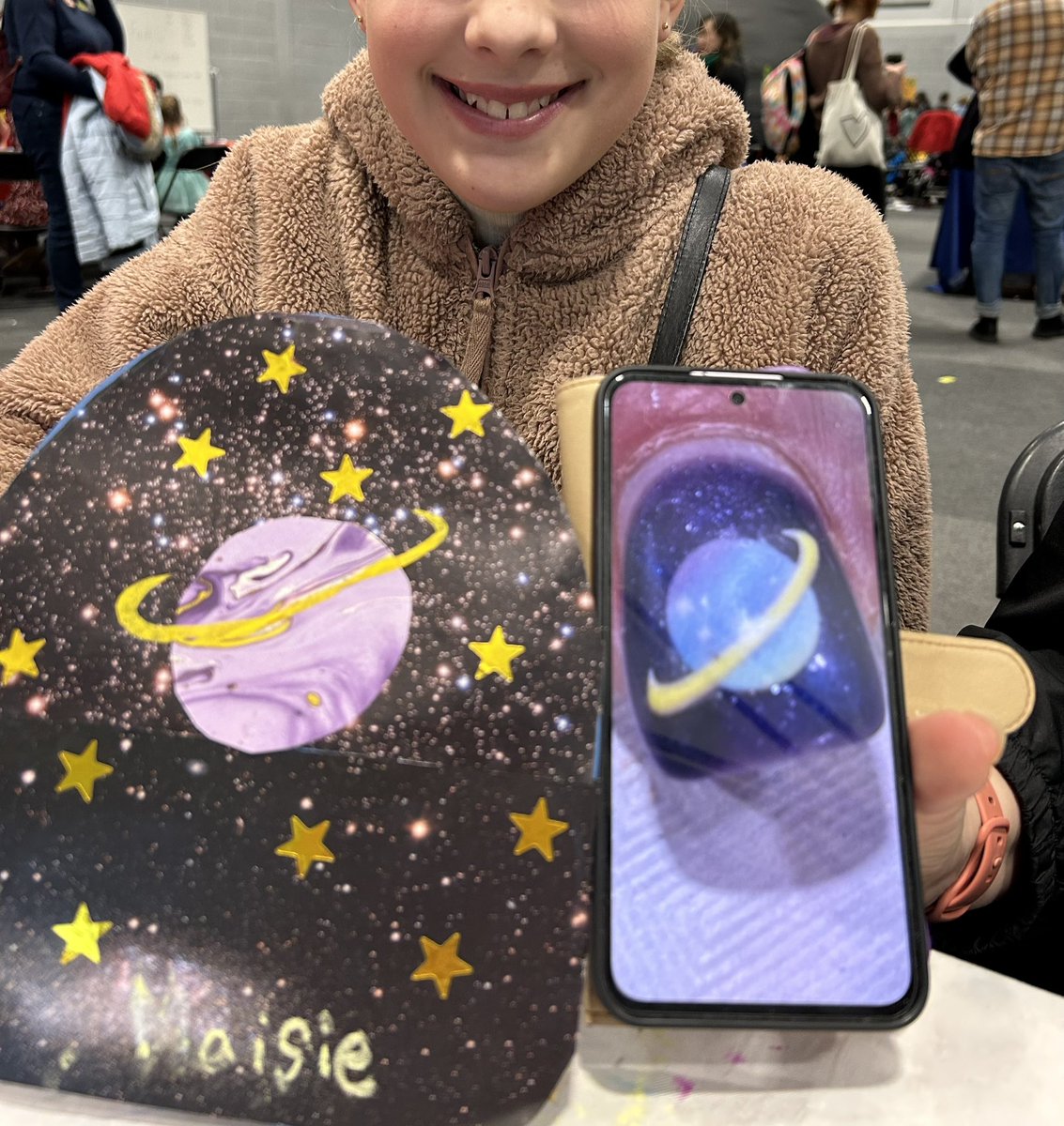 AstroCymru (@astrocymru) on Twitter photo Great time <a href="/FestOfTomorrow/">Festival of Tomorrow</a> getting creative with space collages. Inspired by my nails 😂<a href="/STFC_Matters/">Science and Technology Facilities Council</a> <a href="/SarahBridgland/">Sarah Bridgland</a> Great time <a href="/FestOfTomorrow/">Festival of Tomorrow</a> getting creative with space collages. Inspired by my nails 😂<a href="/STFC_Matters/">Science and Technology Facilities Council</a> <a href="/SarahBridgland/">Sarah Bridgland</a>