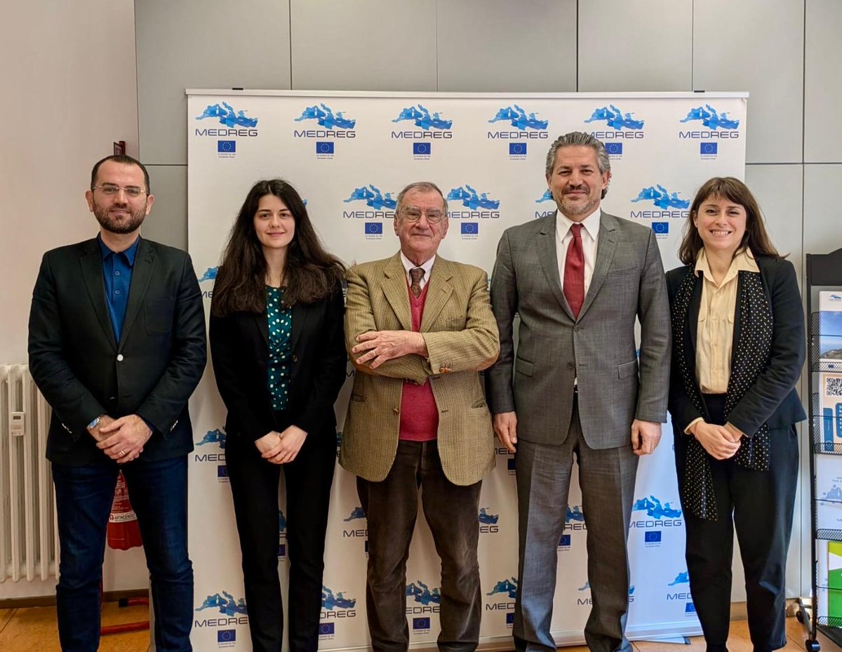MEDREG - Mediterranean Energy Regulators (@medreg_energy) on Twitter photo Exciting day at our Milan HQ!
We welcomed <a href="/RES4Africa/">RES4Africa Foundation</a> to discuss future collaborations on capacity building & regulation.
We continue our journey toward energy transition!
#Energy #Partnership Exciting day at our Milan HQ!
We welcomed <a href="/RES4Africa/">RES4Africa Foundation</a> to discuss future collaborations on capacity building & regulation.
We continue our journey toward energy transition!
#Energy #Partnership