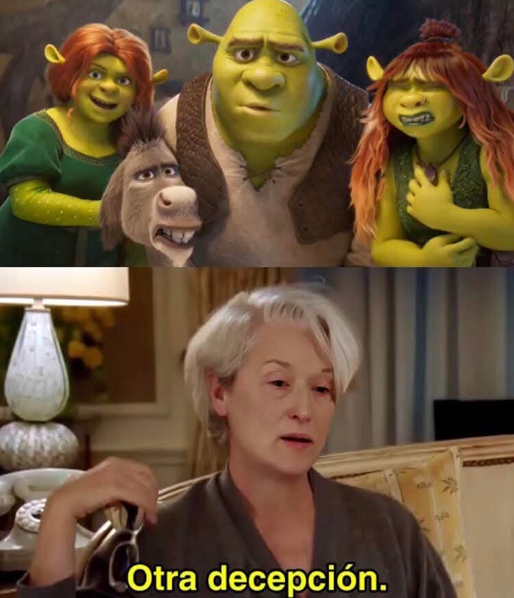 nacional_memes's tweet image. Yo viendo la nueva animación de Sherk 5