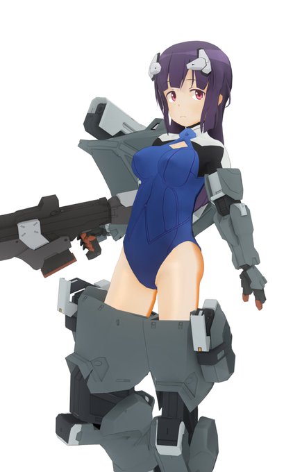 蒼い叢雲スーツ+髪をほどいた合歓 