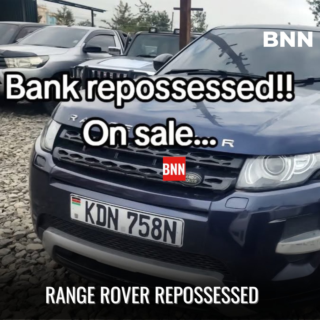 edgarobare's tweet photo. It looks like ailling billionaire, Raymond Nduga’s, car was repossed despite him hurling insults at people for not owning Range Rovers. #raymondnduga #bnnbasic
JOIN BNN BASIC- https://t.co/yoM7kCfYTW https://t.co/c8cH8SxVPG