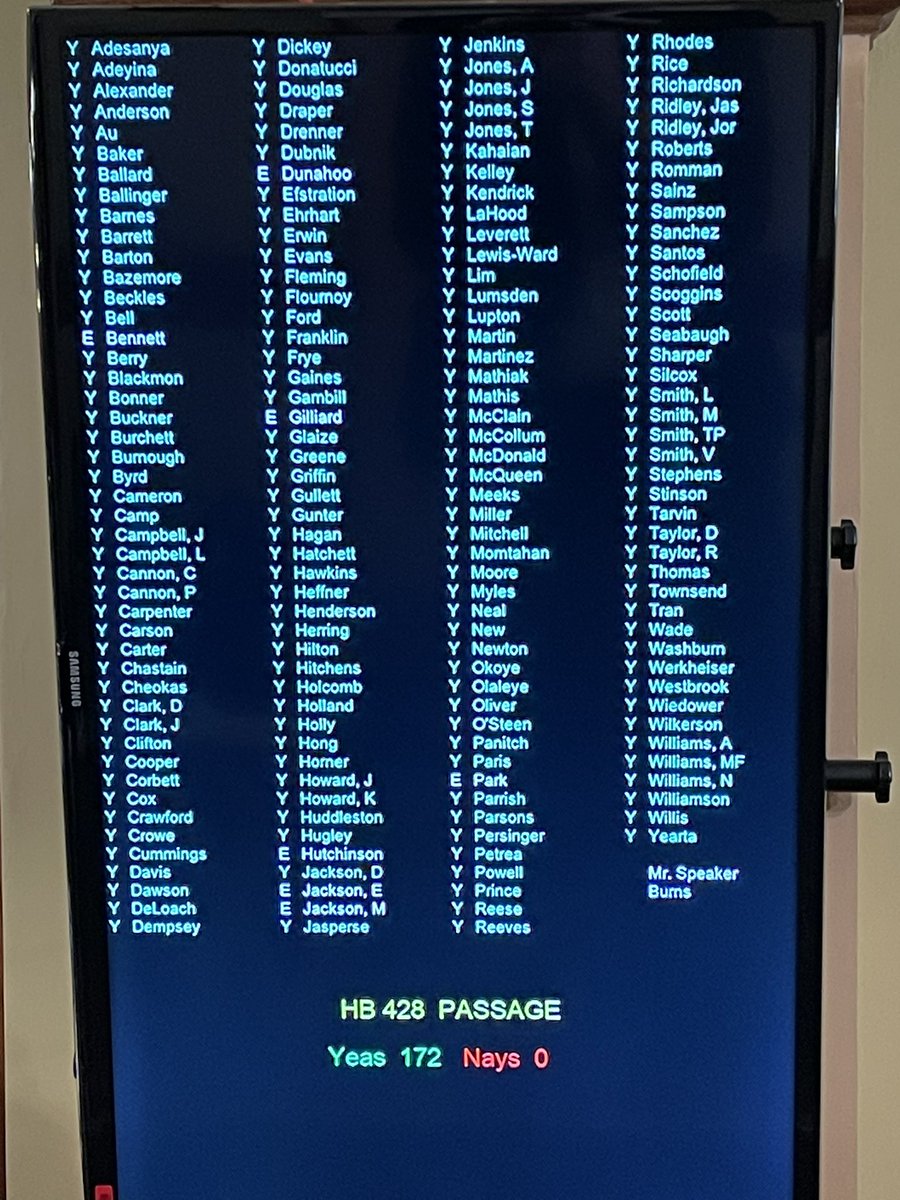 BREAKING: Georgia House lawmakers unanimously vote to pass legislation to protect access to IVF. The bipartisan legislation now goes to the state senate. #gapol <a href="/wsbradio/">WSB Radio</a>