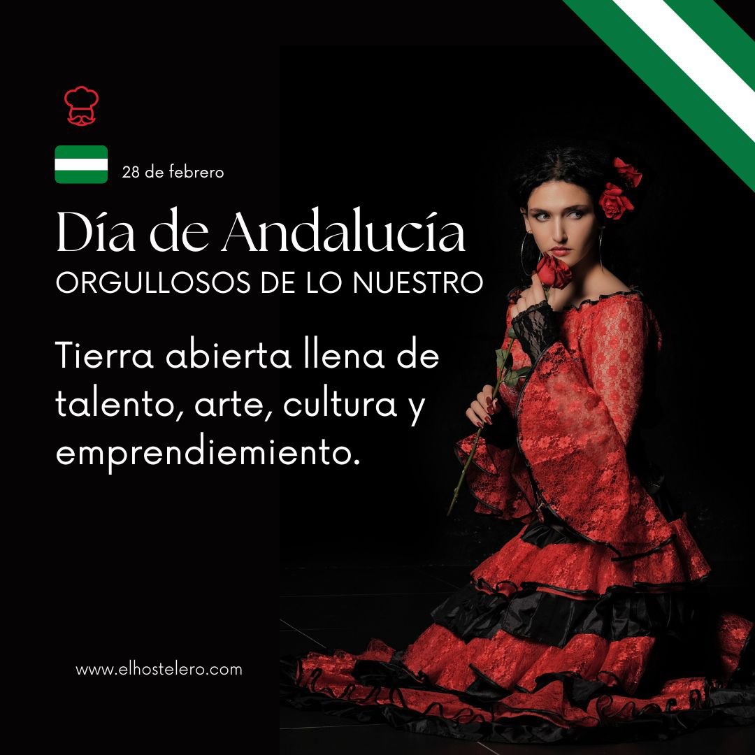 Feliz día de Andalucía. A todos esos andaluces que con su incansable esfuerzo hacen de esta tierra un lugar mejor. ¡Viva Andalucía! 💚🤍💚

#28defebrero #diadeandalucia #andalucia