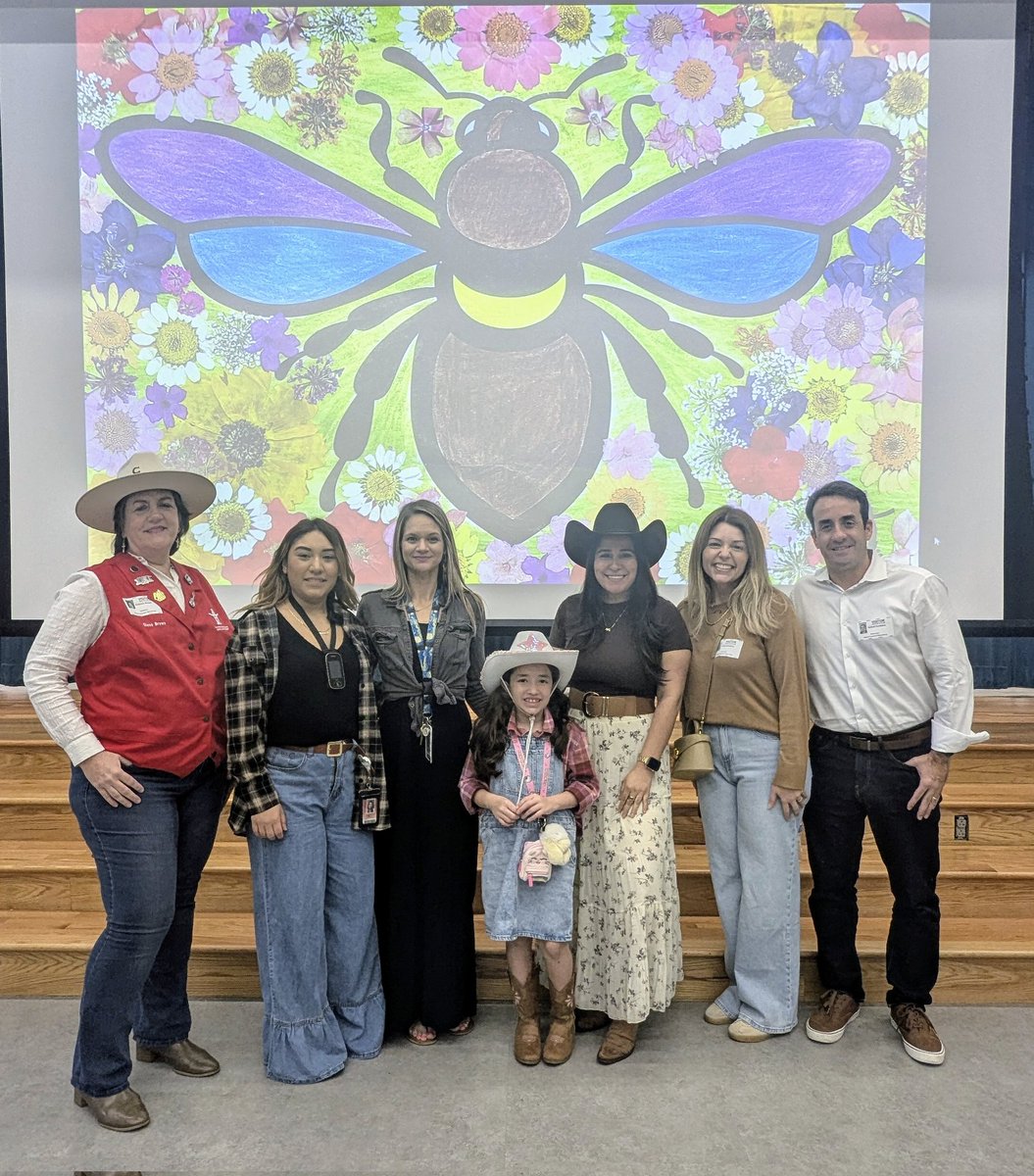 Mrs. Nelson (@_kristinelson) on Twitter photo Our <a href="/FE_Fireflies/">Alyssa Ferguson Elementary</a> welcomed Mrs. Brown with the HLSR Agriculture Education Committee today as she honored our Firefly, Nicolle with a BIG blue ribbon!
Nicolle made it to the TOP 200 contest entries for the #HLSR Creativity Contest! Way to go!
<a href="/FBISDFineArts/">FBISD Fine Arts</a> <a href="/Fahmikhan/">Fahmi Khan☀️TEAM XI:XI☀️</a> Our <a href="/FE_Fireflies/">Alyssa Ferguson Elementary</a> welcomed Mrs. Brown with the HLSR Agriculture Education Committee today as she honored our Firefly, Nicolle with a BIG blue ribbon!
Nicolle made it to the TOP 200 contest entries for the #HLSR Creativity Contest! Way to go!
<a href="/FBISDFineArts/">FBISD Fine Arts</a> <a href="/Fahmikhan/">Fahmi Khan☀️TEAM XI:XI☀️</a>