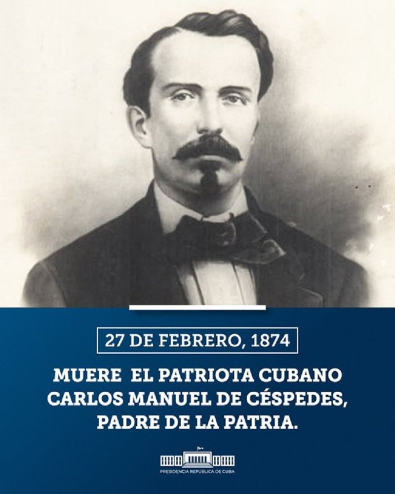 bahia4438's tweet photo. Carlos Manuel de Céspedes no solo fue un líder, fue un símbolo de unidad y rebeldía. 🇨🇺 Al liberar a sus esclavos y alzar la voz contra España, mostró que la dignidad y la libertad son valores irrenunciables. 💥 #Cuba #CubaViveEnSuHistoria https://t.co/JMabF7L6RQ