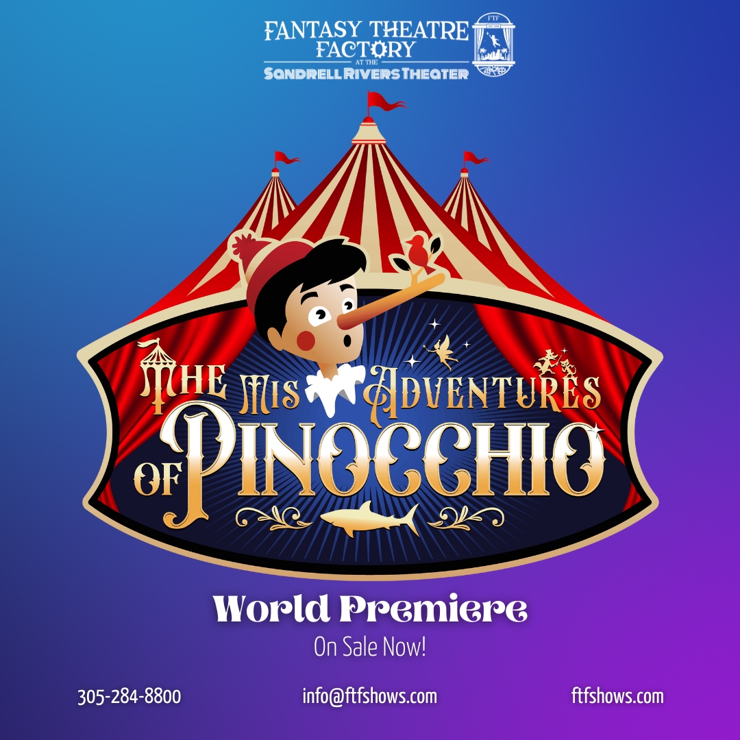 🚨 The MIS-Adventures of Pinocchio logo is HERE! A bold, slapstick-filled reimagining of a classic tale!

🎟 Tickets ON SALE!
📍 SRT: May 10 – July 20
🚀 Tour: May 1 – July 31

🔗 ftfshows.com

💬 Thoughts on the logo? Reply below! ⬇️

#LiveTheater #TouringProduction