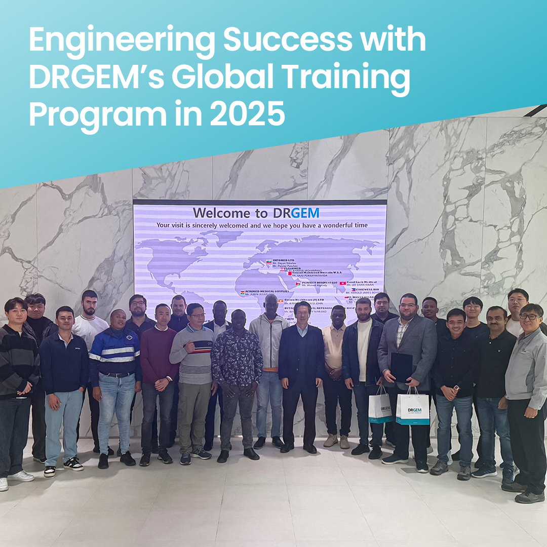 drgemhealthcare's tweet image. 🎉 Exciting news from DRGEM!
We just wrapped up our engineer training program at our Gimcheon factory. Engineers from around the world joined us to learn more about our systems and how to fix common issues. 🛠️🌍
Thanks to everyone who came.🌟
#DRGEM #EngineerTraining #Xray