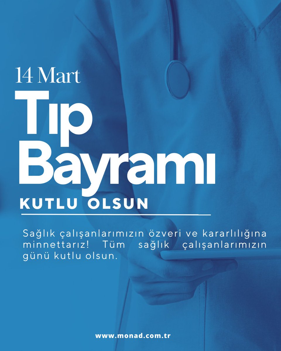 14 Mart Tıp Bayramı kutlu olsun...#14marttıpbayramı