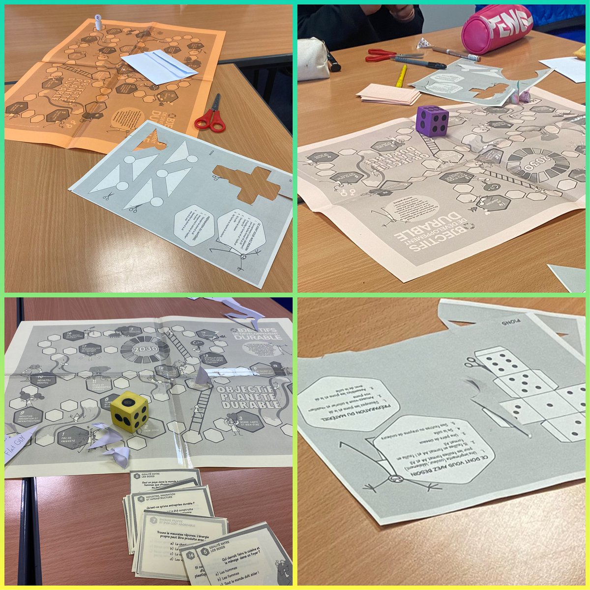 craigmountmfl's tweet image. To say “Au revoir et merci” to student teacher, Miss Farnsworth, who has had a lovely manner with the students in her classes, S2 did some baking & we had a Global Goals party in French🌍🌎🌏#SDGs #Learningforsustainability #Globalcitizens Excellent baking & great participation🤝