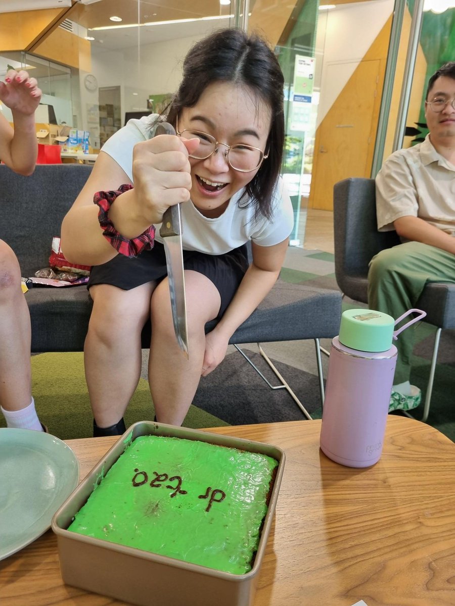 Corry Lab (@corrylab) on Twitter photo Big congratulations to the very sharp <a href="/whoiselainetao/">Elaine Tao</a> who submitted her PhD last week! Our greatest Nav channel expert is rumoured to be joining the dark side of Kv. #drtao #phdone <a href="/ourANU/">ourANU</a> <a href="/scienceANU/">Science & Medicine at ANU</a> 🔪🎆👩🔬👩🎓 Big congratulations to the very sharp <a href="/whoiselainetao/">Elaine Tao</a> who submitted her PhD last week! Our greatest Nav channel expert is rumoured to be joining the dark side of Kv. #drtao #phdone <a href="/ourANU/">ourANU</a> <a href="/scienceANU/">Science & Medicine at ANU</a> 🔪🎆👩🔬👩🎓