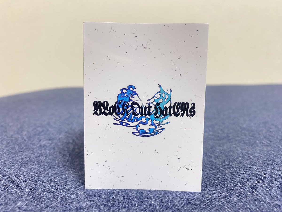 【New Goods!!公開】　
グッズ作りました。
Liveで是非チェックしてください

サイン入れStickerは
今だけ価格っぽいです。

Rubber band ◁ ￥500
Sticker ▷ ￥500 or ￥1,000 (サイン入れ特典有)