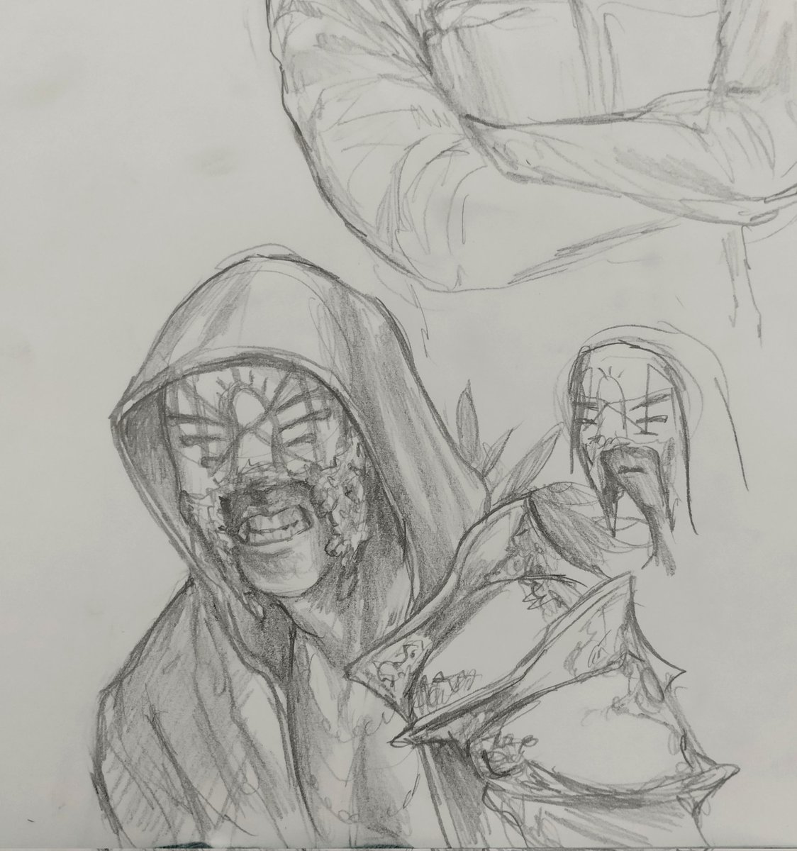 This is what we're working with i guess...good luck for all my fellow artists. #sleeptoken #sleeptokenart #emergence