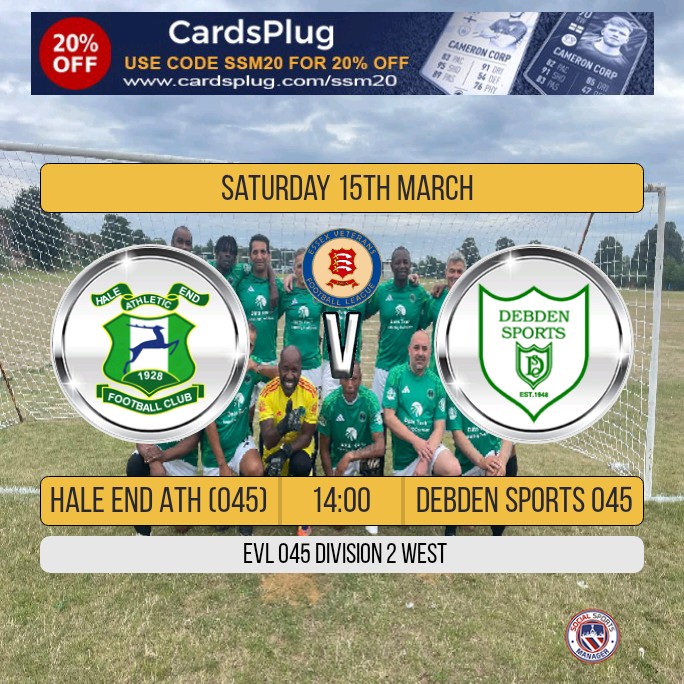 Hale End AFC (@haleendafcvets) on Twitter photo Run to the end of the season is on, important points available <a href="/AmateurFA/">Amateur FA ⚽️</a> <a href="/EssexVetsLeague/">Essex Vets League</a> <a href="/EssexCountyFA/">Essex County FA</a> Run to the end of the season is on, important points available <a href="/AmateurFA/">Amateur FA ⚽️</a> <a href="/EssexVetsLeague/">Essex Vets League</a> <a href="/EssexCountyFA/">Essex County FA</a>